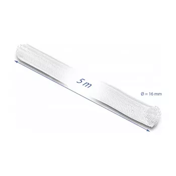 Pintas apsauginis vamzdelis DeLOCK 20809 5 m x 16 mm baltas