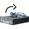 Korpusas Inter-Tech IT-503 - SFF - Mini-ATX - be maitinimo šaltinio (TFX12V) - matinė juoda - USB/Garsas (88881270)