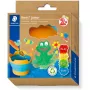 Vandens puodelis akvarelei Staedtler Noris junior BK 8767 40 BK, juodas