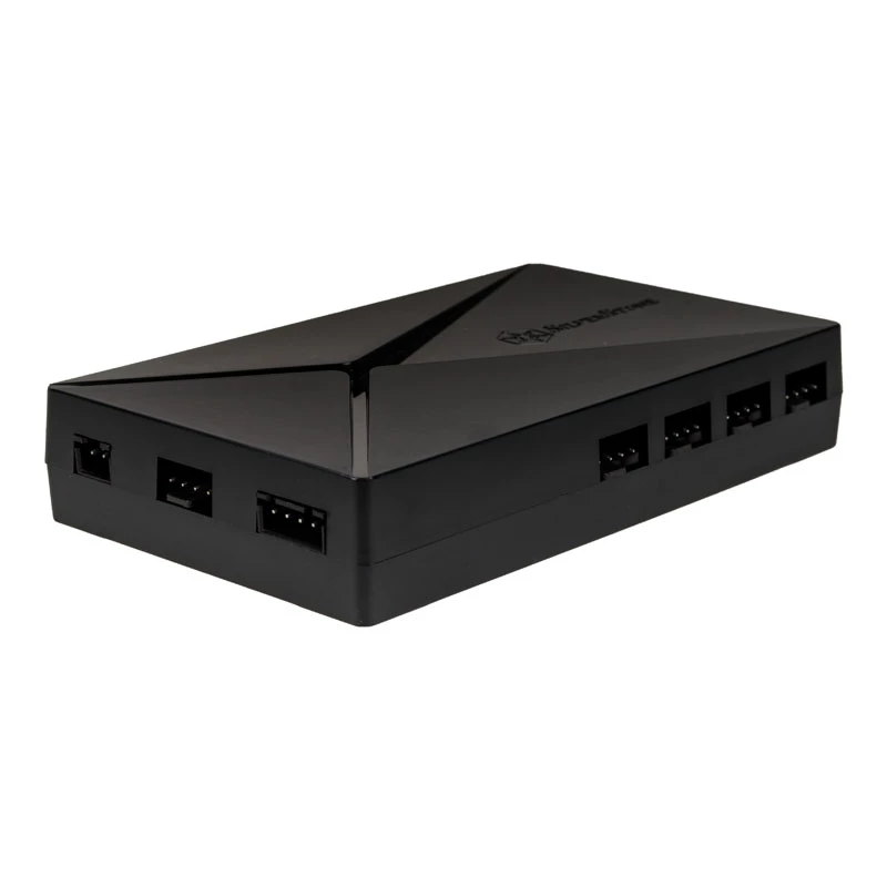 SilverStone SST-LSB02-E – ARGB LED šakotuvas ir valdiklis, juodas