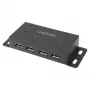 USB 2.0 šakotuvas LogiLink UA0141A, 4 prievadai, metalinis korpusas