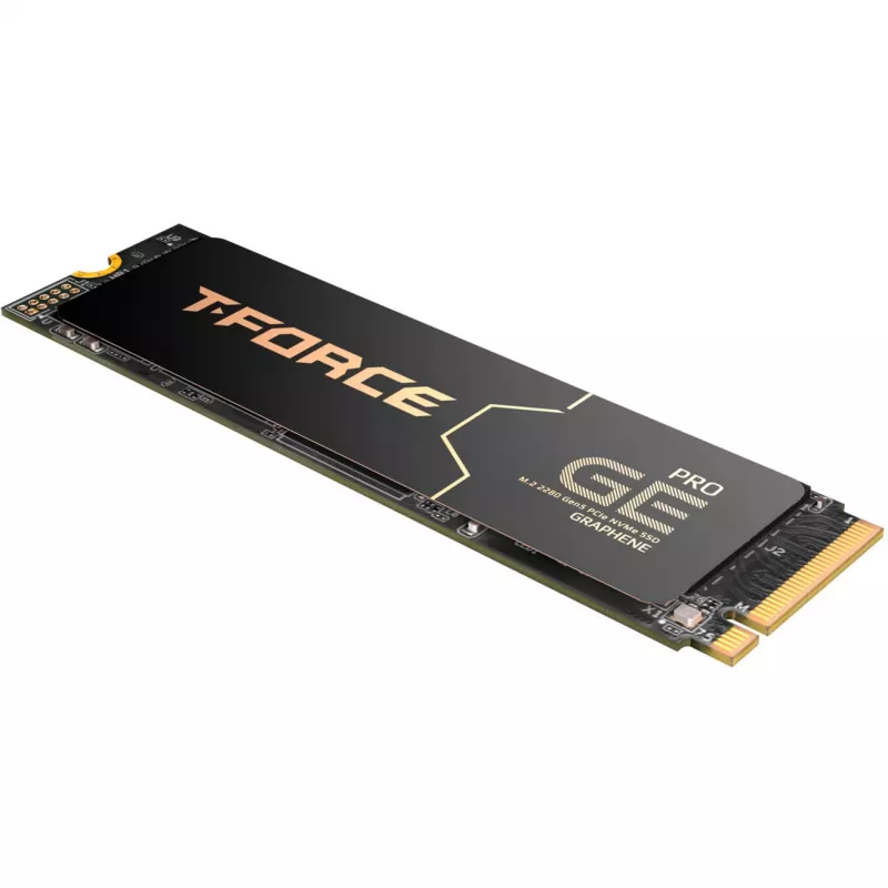T-Force GE Pro 2 TB, SSD juodas/auksinis, PCIe 5.0 x4 | M.2 2280 | AirFlow I-Heat Sink
