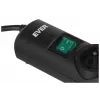 Ever Optima 5m juodas 6 AC lizdai 250 V