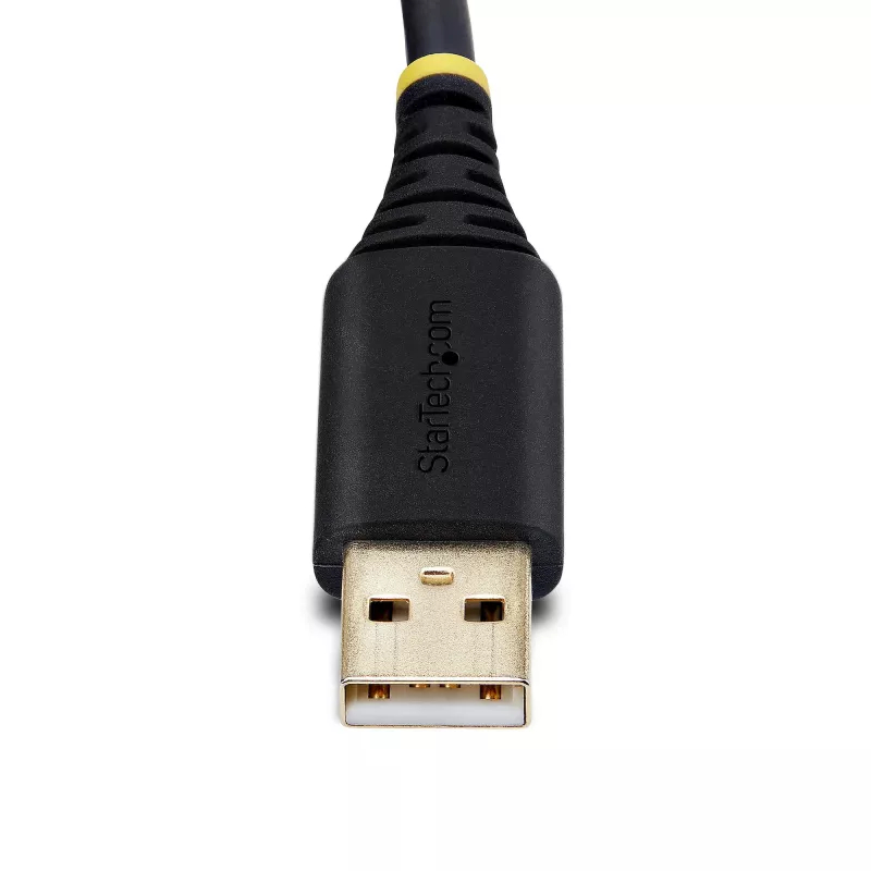 StarTech.com 2 prievadų USB į RS232 adapterio laidas, 60 cm, USB-A į 2x DB9, FTDI, keičiami varžteliai/veržlės, COM išlaikymas, 4 lygio ESD apsauga, tvirta TPE konstrukcija