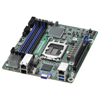 ASRock EC266D4ID-2T/X550 pagrindinė plokštė Intel C266 LGA 1700 mini ITX