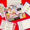 Mokomasis rinkinys Montessori Rašymo mokykla su 18 planšetėmis