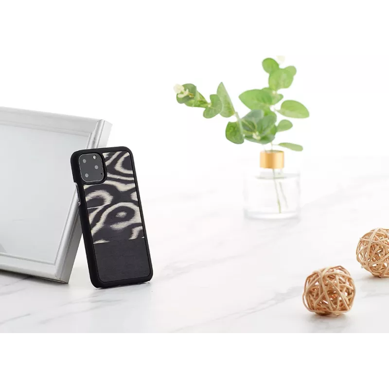 Apsauginis dėklas iPhone 11 Pro man and wood – leopard black