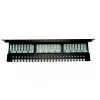 Digitus DN-91524U-EC – Kištukinis lizdas RJ45 Cat5e, 22/26 AWG, juodas, -20–70 °C, 510×160 mm