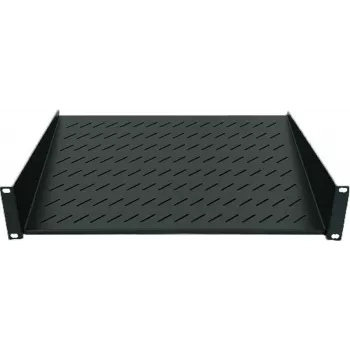Intellinet konsolinė lentyna 19 colių, 1U, tvirtinama priekyje 2 taškais, gylis 150 mm, maks. 25 kg, juoda, 3 metų garantija
