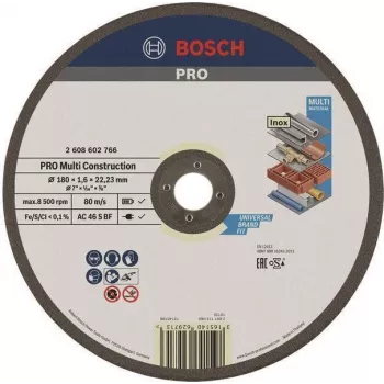 Pjovimo diskas Bosch Rapido Multi Cont. ACS 46 V BF 180 mm (2608602766)