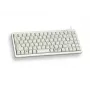 Cherry Compact G84-4100 klaviatūra, šviesiai pilka, CH išdėstymas, USB + PS/2