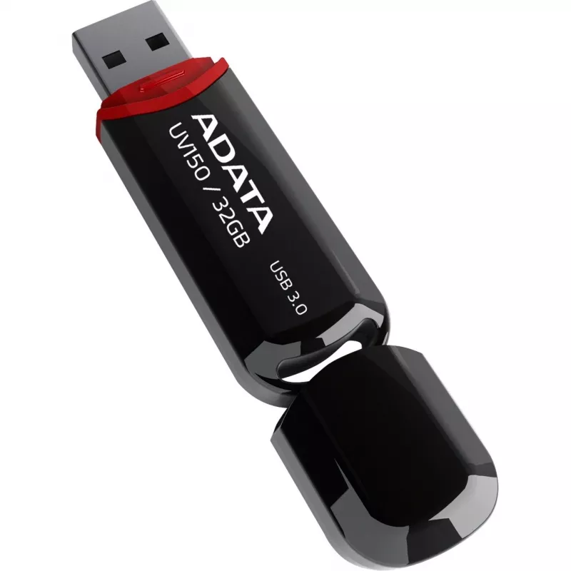 ADATA AUV150-32G-RBK USB atmintukas 32 GB USB-A 3.2 Gen 1 juodas