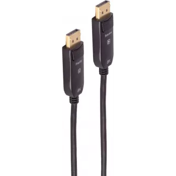 DisplayPort kabelis ShiverPeaks BS30-16755 100 m Juodas