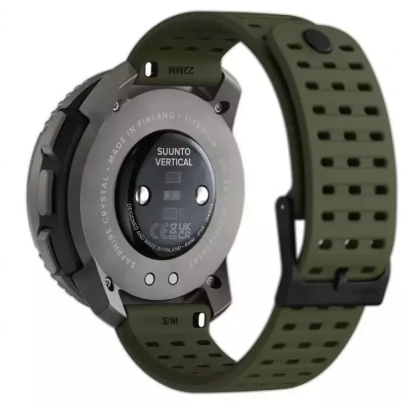Suunto Vertical 3.56 cm (1.4 colio) taškinės matricos 49 mm 280 x 280 pikselių jutiklinis ekranas juodas GPS (palydovas)