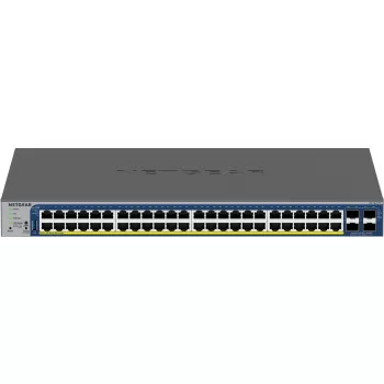 NETGEAR GS752TXP 52 prievadų PoE Gigabit/10G krovimo išmanusis jungiklis