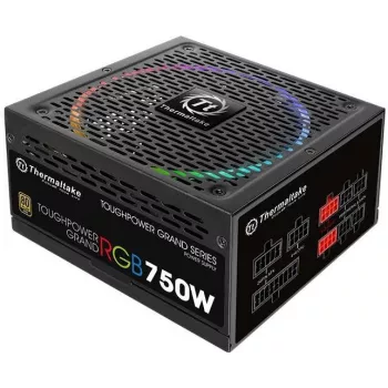 Thermaltake ToughPower Grand RGB 750W Gold – maitinimo blokas (vidinis) – ATX12V 2.4 / EPS12V 2.92 – 80 PLUS Gold – AC 100-240 V – 750 W – aktyvus PFC