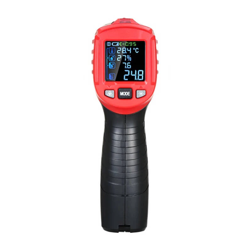 Skaitmeninis lazerinis pirometras Habotest HT651D – belietis infraraudonųjų spindulių temperatūros matuoklis