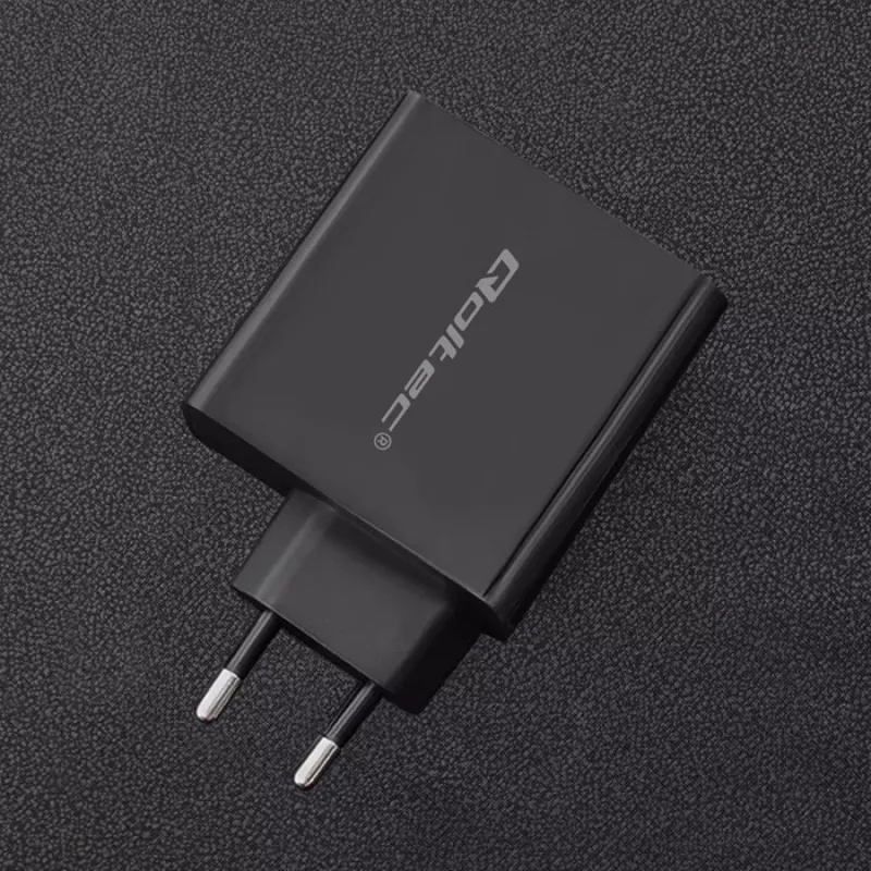 Maitinimo adapteris QOLTEC 51716 – 20V 3A (63W), juodas, universalus kroviklis