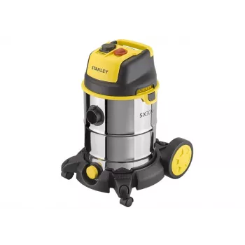 Šlapias/sausas dulkių siurblys STANLEY SXVC30XTDE 30 L bakas, 1600 W, 2 m žarna, 2,5 m kabelis