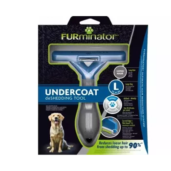 FURminator ilgaplaukių šunų kailio šalinimo įrankis, dydis L