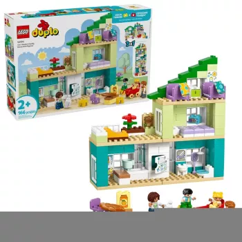 LEGO DUPLO 10470 3 viename Modernus šeimos namas su figūrėlėmis
