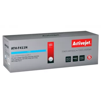 Activejet ATH-F411N kasetė (alternatyva HP 410A CF411A; Supreme; 2300 lapų; žydra)