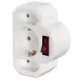 Hama 00108846 kištukinis adapteris F tipas Universal White