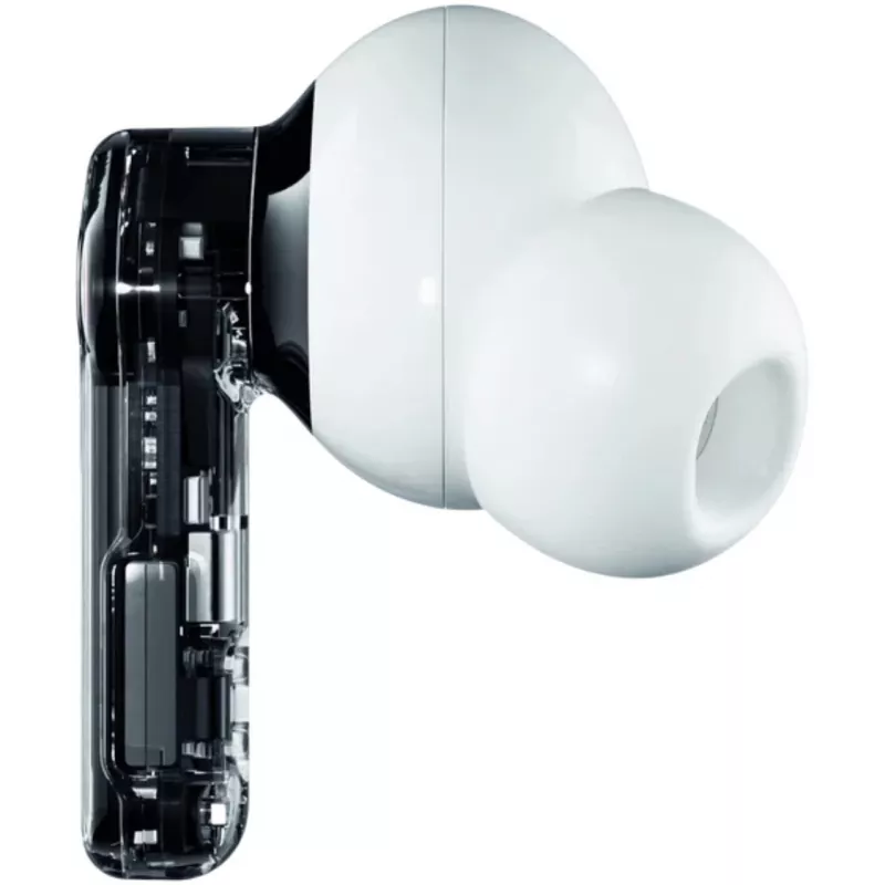 Ausinės Nothing Ear True Wireless Stereo, skaidriai baltos