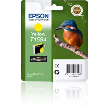 Kasetė EPSON T1594 17 ml UltraChrome Hi-Gloss2 Geltona