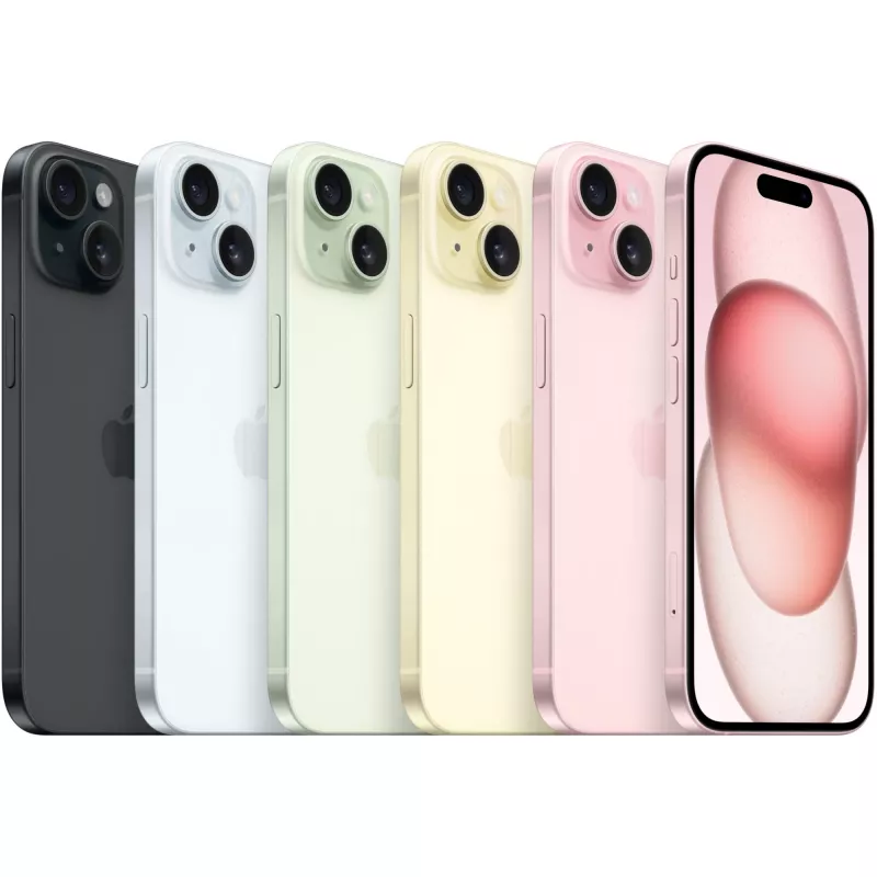 Apple iPhone 15 15,5 cm (6,1 inch) Dual SIM iOS 17 5G USB Type-C 128 GB Juoda