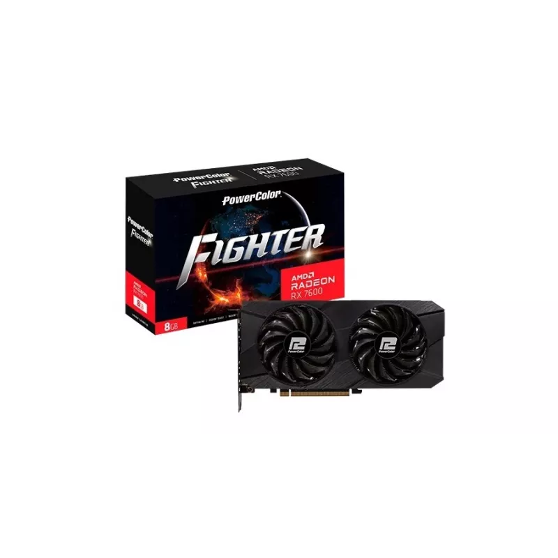 Vaizdo plokštė PowerColor Fighter Radeon RX 7600 8GB