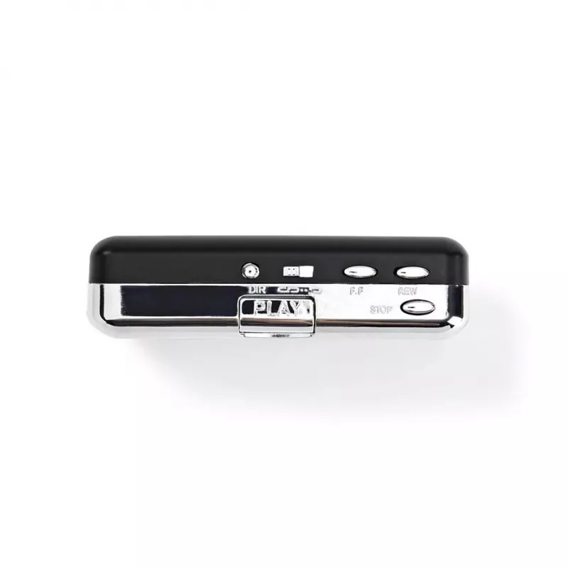 Kasečių keitiklis Nedis ACGRU100GY USB / 3,5 mm, maitinamas USB / baterijomis, pilka