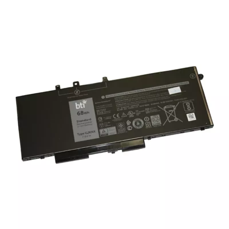BTI nešiojamojo kompiuterio baterija (atitikmenys: Dell 451-BBZG, Dell GJKNX, Dell 5YHR4, Dell 0GJKNX, Dell FPT1C, Dell GD1JP, Dell 451-BBZT)