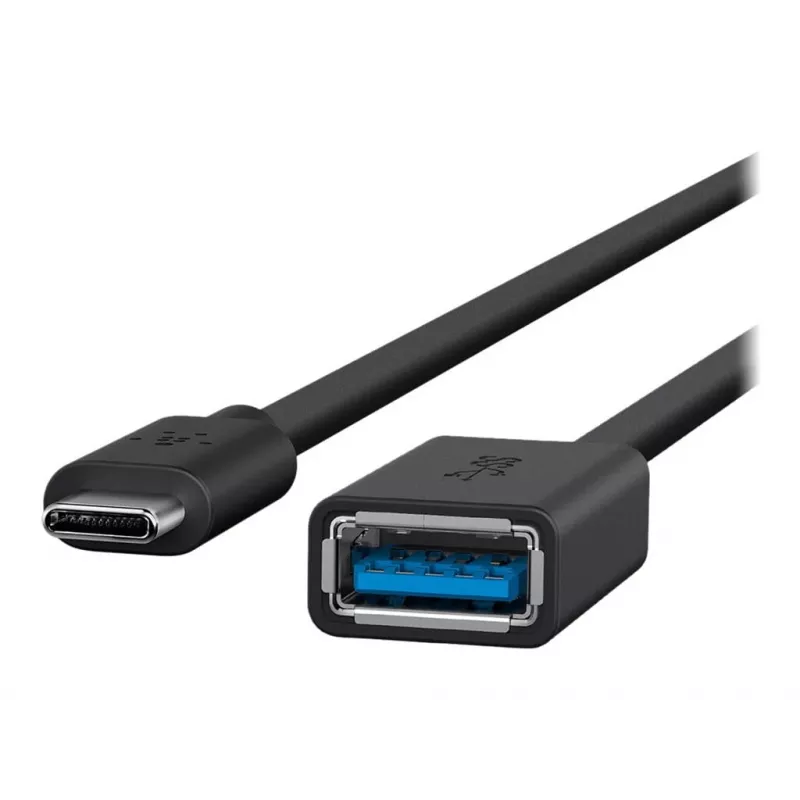 Belkin USB 3.0 adapteris iš USB-C į USB-A, 5 Gbps, juodas