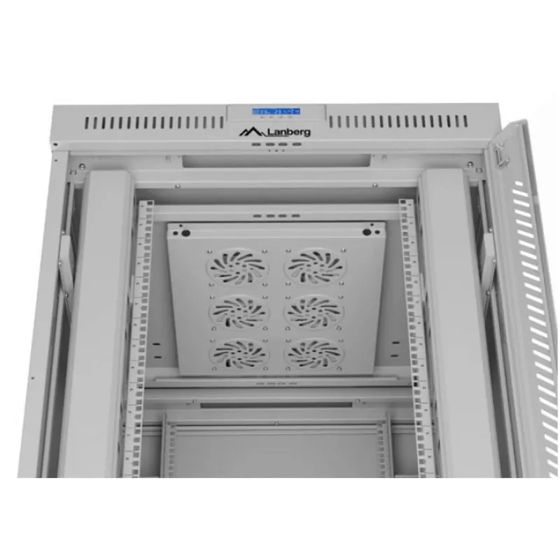 LANBERG 19 42U 800x1000 laisvai stovintis stovas su LCD stiklo durimis (FlatPack) (Gr) (krovininis pristatymas)