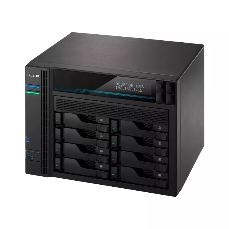 Asustor AS6508T NAS bokštas Intel Atom® C3538 8 GB DDR4 0 TB ADM juodas