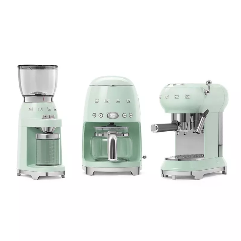 SMEG kavos aparatas pastelgreen DCF02PGEU