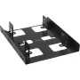 Sharkoon 3.5 inch BayExtension juodas – metalinis rėmas dviem 2,5 inch diskams