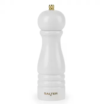 Druskinė-pipirinė Salter BW120291EU7, šviesiai pilka, rankinė su keraminiu malūnėliu