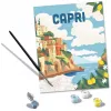 Piešimo rinkinys Ravensburger CreArt Capri – dažymas pagal skaičius