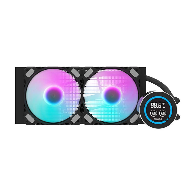 Vandens aušintuvas Darkflash DN-D240 240mm juodas