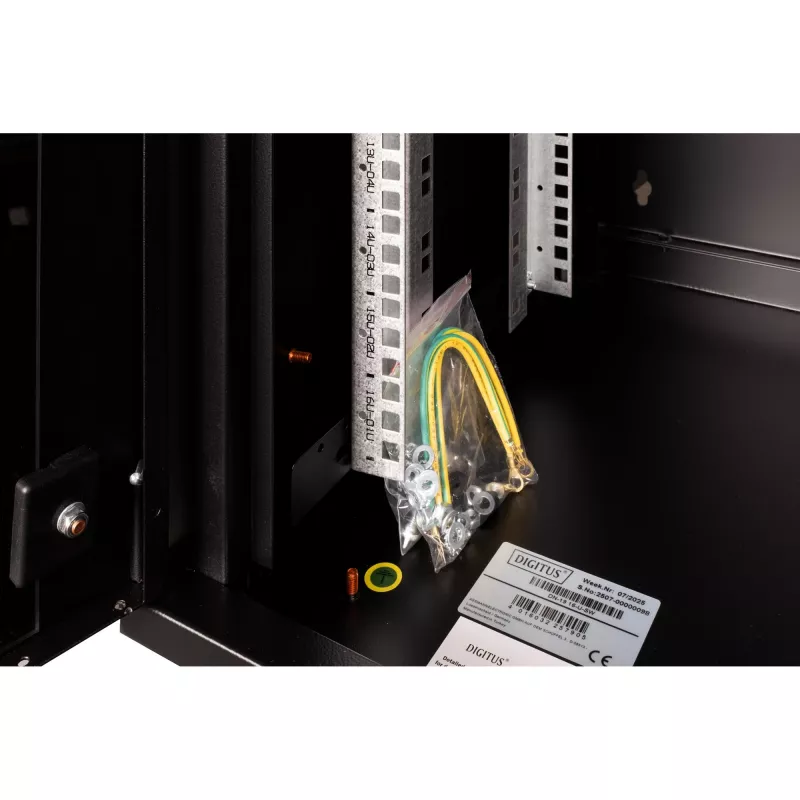 Sieninis tinklo spintos stovas Digitus DN-19 16-U-SW 16U