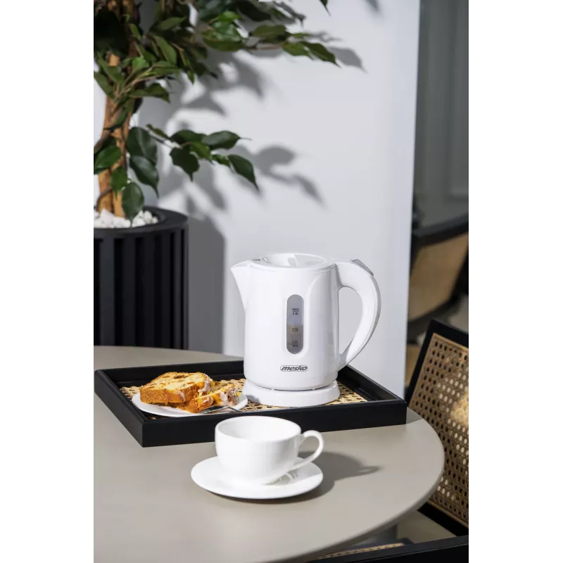 Mesko virdulys MS 1376 | 850 W | 0,8 L | Baltas