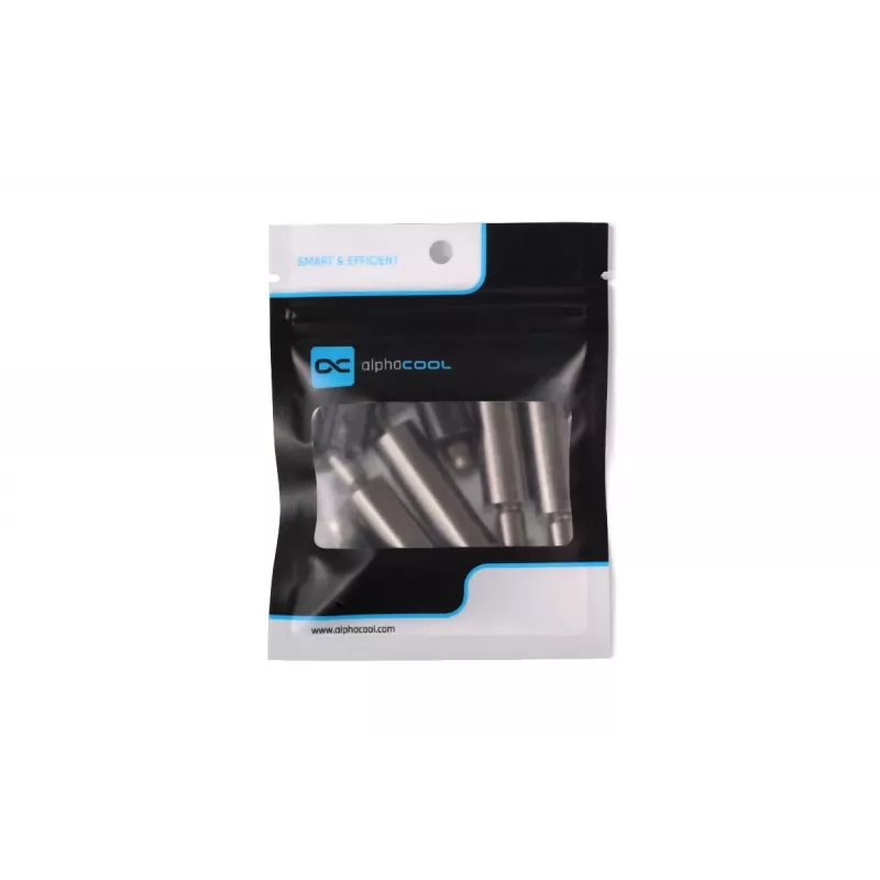 Alphacool 15726 tvirtinimo rinkinys juoda sidabrinė 50 mm 30 g