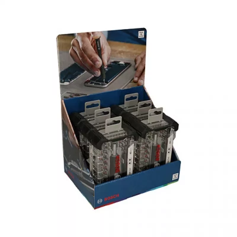 Bosch 2 607 002 836 rankinis atsuktuvų rinkinys – 42 vnt. preciziniai antgaliai