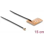 Vidinė antena DELOCK 2.4 GHz I-PEX MHF® I kištukas, 2–3 dBi, 15 cm FPC kabelis, lipniam tvirtinimui