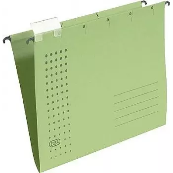 ELBA chic ULTIMATE aplankas – A4 – kartoninis – žalias – portretinis – 330 lapų – metalinis spaustukas