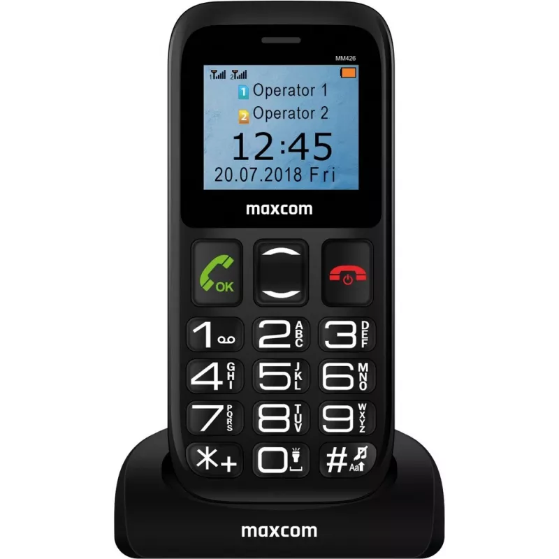 Mobilusis telefonas MaxCom MM 426SE, 4,0 colių ekranas