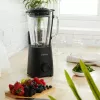 Blenderis su stikliniu ąsočiu Petra PT5531MBLKVDE juodas