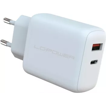 LC-Power LC-GAN-45 Universalus AC greitasis įkroviklis, baltas